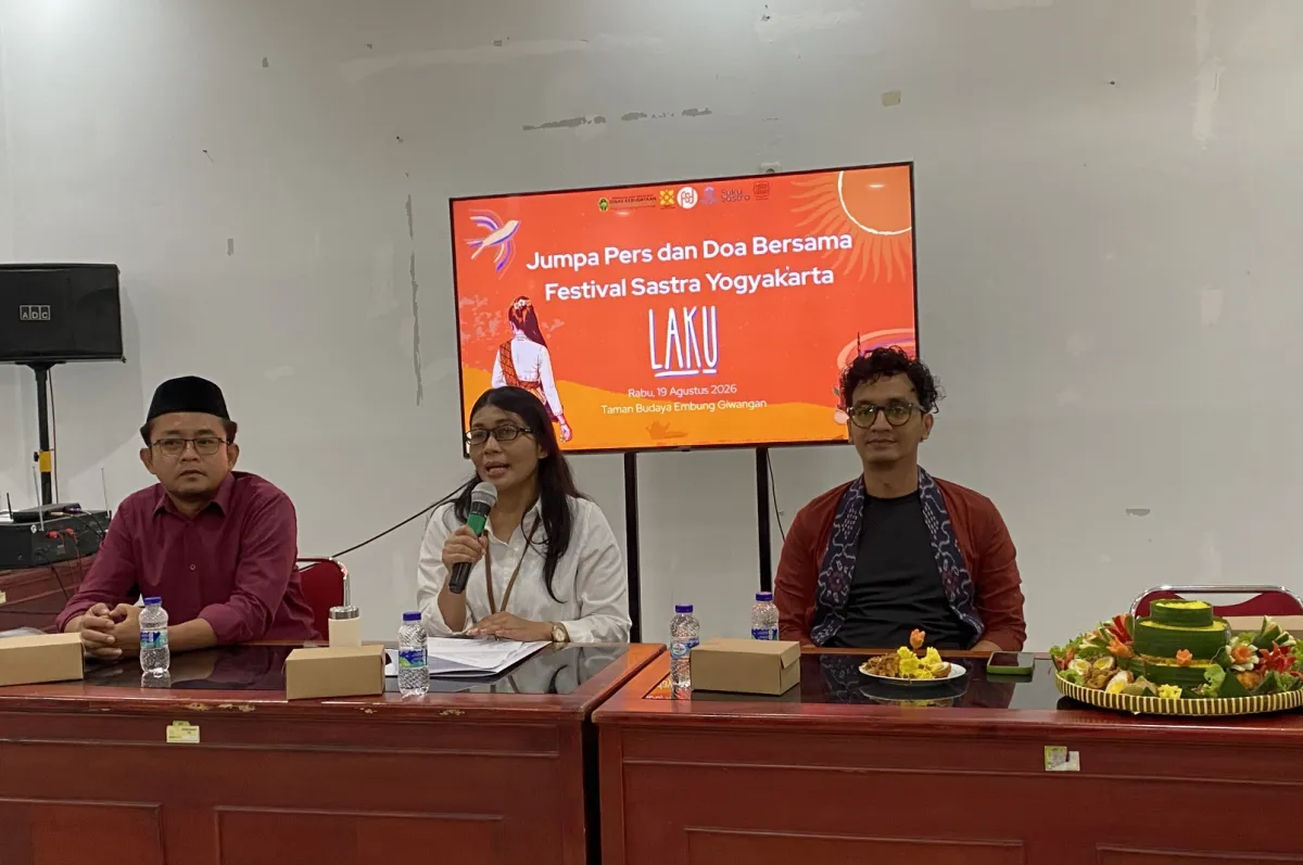 GELAR FESTIVAL SASTRA YOGYAKARTA 2026, DINAS KEBUDAYAAN ANGKAT TEMA "LAKU"