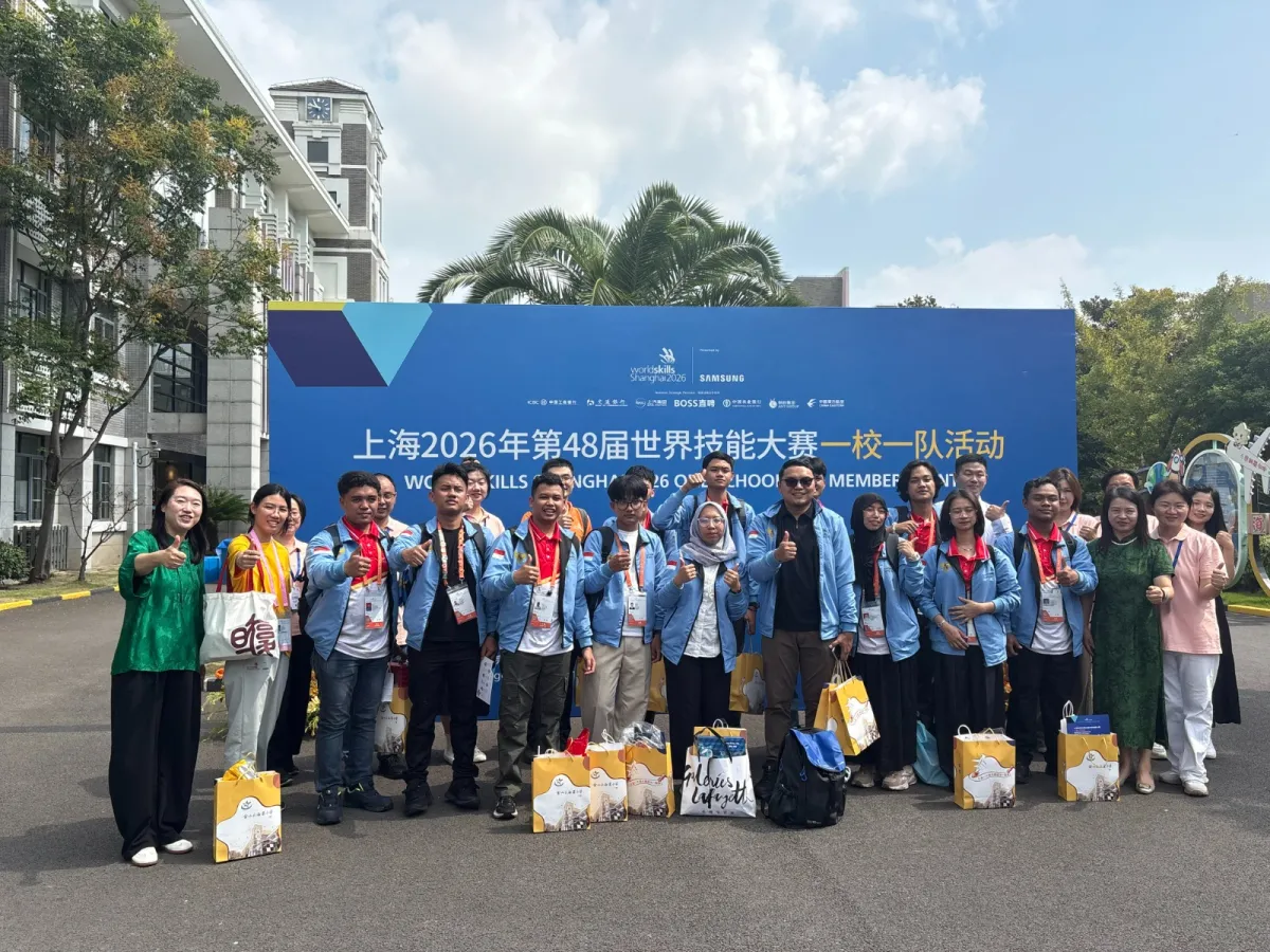 KEMENDIKDASMEN KIRIM 20 TALENTA VOKASI SMK KE AJANG WORLDSKILLS COMPETITION SHANGHAI 2026