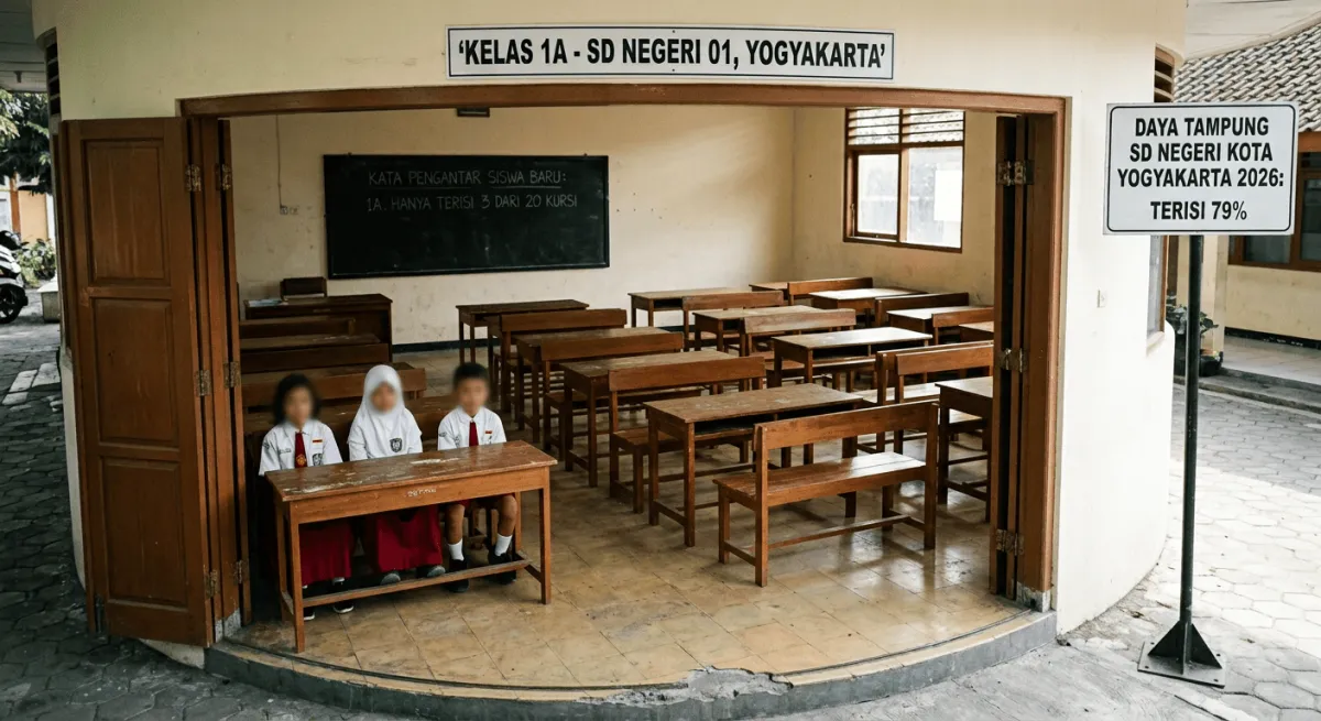 IRONI RATUSAN BANGKU KOSONG SEKOLAH DASAR (SD) NEGERI DI YOGYAKARTA