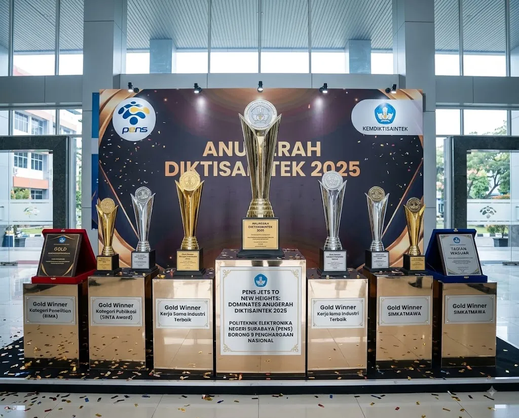 PENS RAIH 9 PENGHARGAAN BERGENGSI DI ANUGERAH DIKTISAINTEK 2025