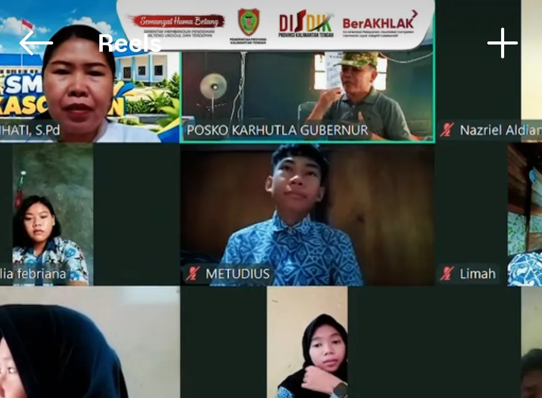 DINAS PENDIDIKAN KALIMANTAN TENGAH PASTIKAN PEMBELAJARAN JARAK JAUH TETAP BERLAKU BAGI SEKOLAH DI WILAYAH TERDAMPAK KABUT ASPAP KARHUTLA