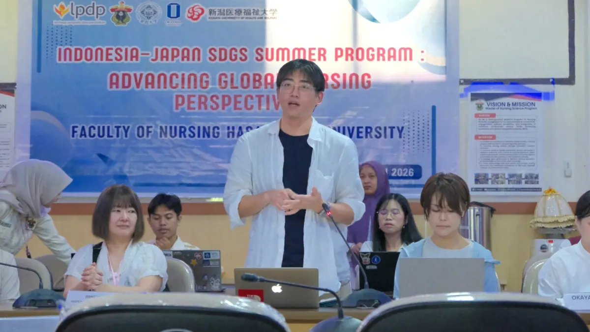 FKEP UNHAS DAN TIGA KAMPUS JEPANG PERKUAT KOLABORASI PEMBELAJARAN KEPERAWATAN LEWAT SUMMER PROGRAM