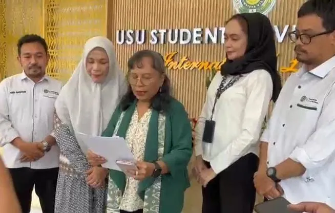 MAHASISWA FEB LAKUKAN KEKERASAN SEKUAL, USU PEMBERHENTIAN TETAP