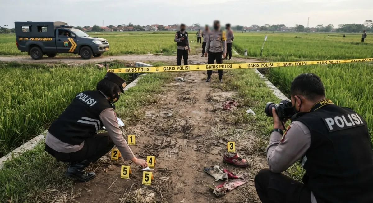 POLISI TETAPKAN TIGA SISWI SMK SEBAGAI ABH DALAM KASUS VIRAL PERUNDUNGAN REMAJA PUTRI DI GROBOGAN