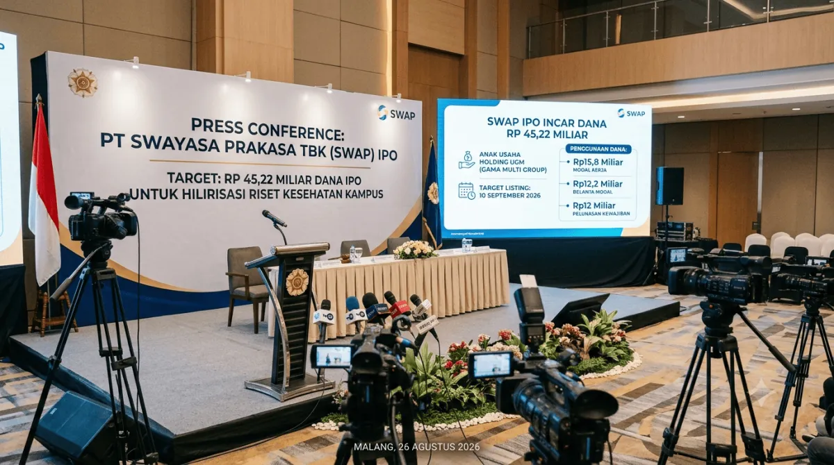 ANAK USAHA HOLDING UGM PT SWAYASA PRAKASA TBK SIAP IPO, INCAR DANA Rp45,22 MILIAR