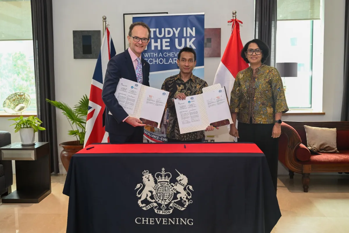 KEMENDIKDASMEN DAN PEMERINTAH INGGRIS RESMI JALIN KEMITRAAN BEASISWA CHEVENING S2 BIDANG PENDIDIKAN