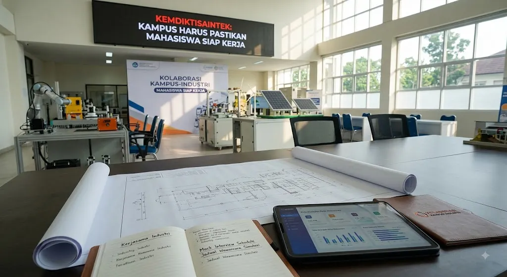 KEMDIKTISAINTEK MINTA KAMPUS TAK SEKADAR URUSI ADMINISTRASI, HARUS JAMIN KESIAPAN KERJA LULUSAN