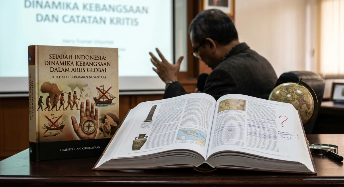 HARRY TRUMAN SIMANJUNTAK BERI CATATAN KRITIS TERHADAP BUKU SEJARAH INDONESIA GARAPAN KEMENTERIAN KEBUDAYAAN