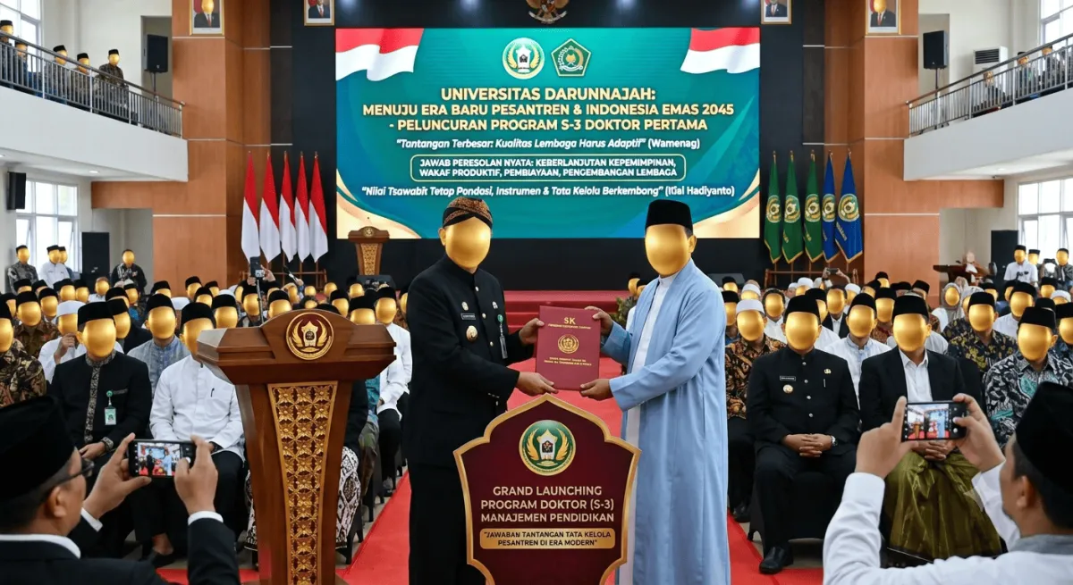 UNIVERSITAS DARUNNAJAH BUKA PROGRAM DOKTOR S-3 PERTAMA, FOKUS MANAJEMEN PESANTREN MODERN